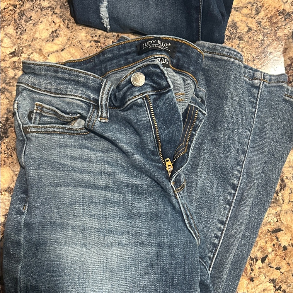 Judy Blue Women's Classic Blue Skinny Jeans